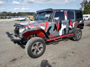  Salvage Jeep Wrangler