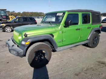  Salvage Jeep Wrangler