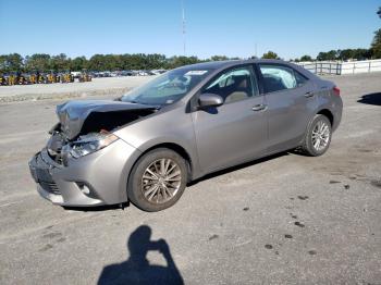  Salvage Toyota Corolla