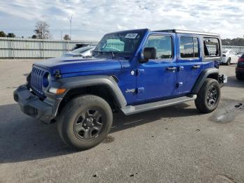  Salvage Jeep Wrangler