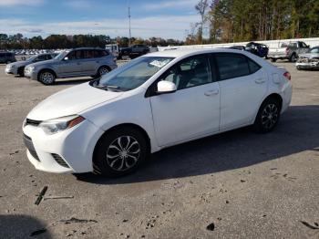  Salvage Toyota Corolla