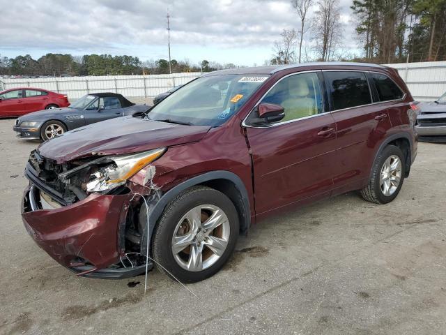  Salvage Toyota Highlander