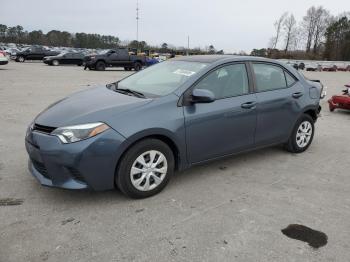  Salvage Toyota Corolla