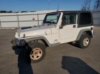  Salvage Jeep Wrangler