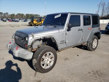  Salvage Jeep Wrangler