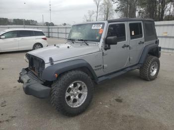  Salvage Jeep Wrangler