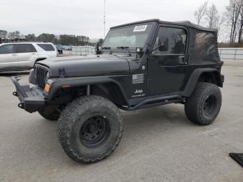  Salvage Jeep Wrangler