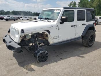  Salvage Jeep Wrangler