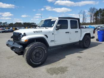  Salvage Jeep Gladiator
