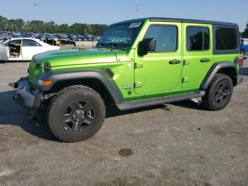 Salvage Jeep Wrangler
