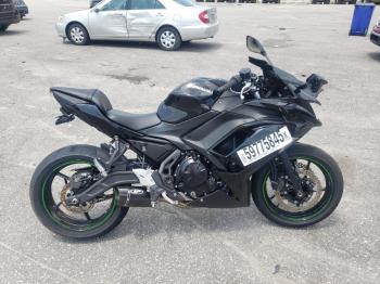  Salvage Kawasaki Ex650 R
