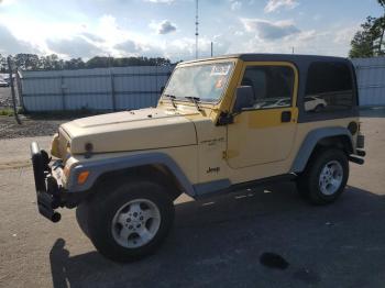  Salvage Jeep Wrangler