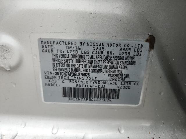 Nissan Versa S Image 11