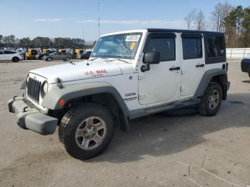  Salvage Jeep Wrangler