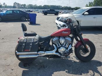  Salvage Indian Motorcycle Co Super Chie