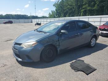  Salvage Toyota Corolla