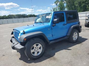  Salvage Jeep Wrangler