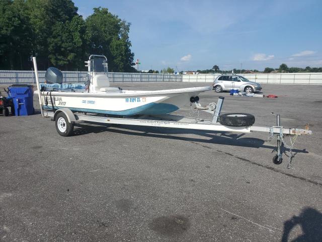  Salvage Carolina Skiff Boat