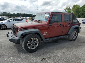  Salvage Jeep Wrangler