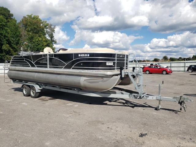  Salvage Sylvan Pontoon