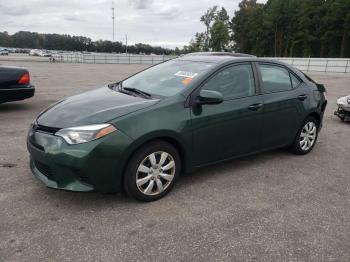  Salvage Toyota Corolla
