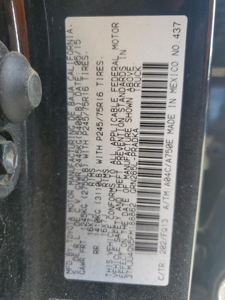 Toyota Tacoma Double Cab Prerunner Image 8