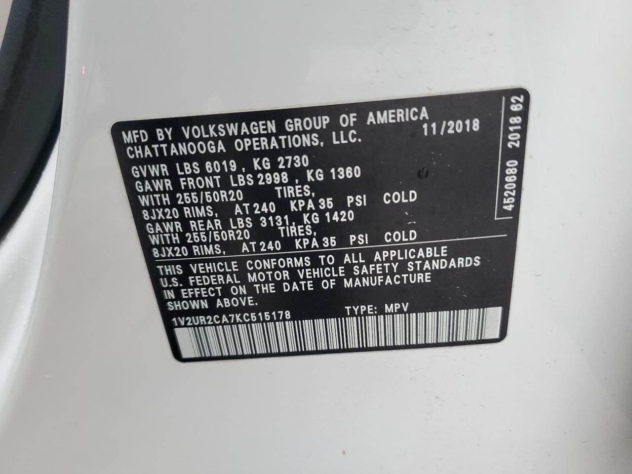 Volkswagen Atlas Se Image 11