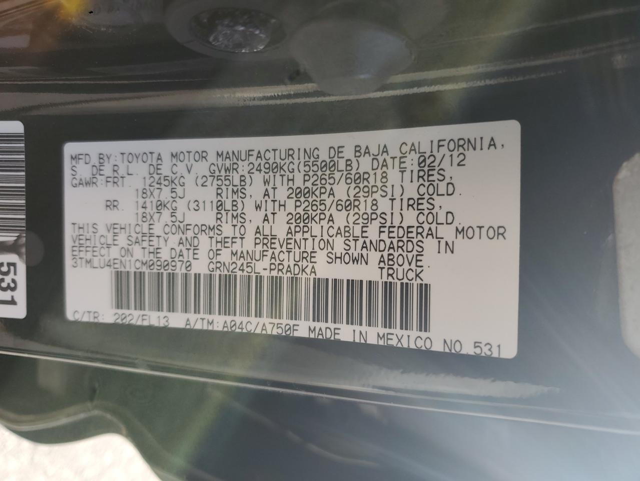 Toyota Tacoma Double Cab Image 9