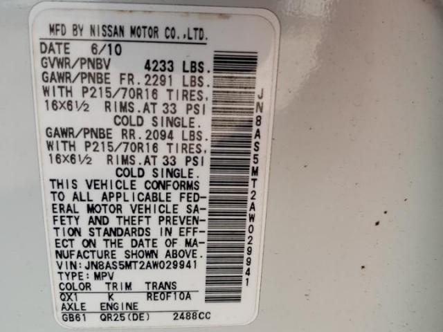 Nissan Rogue S Image 11