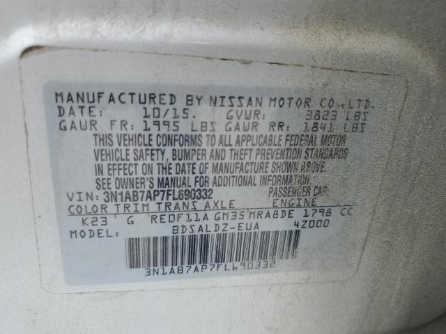 Nissan Sentra S Image 12