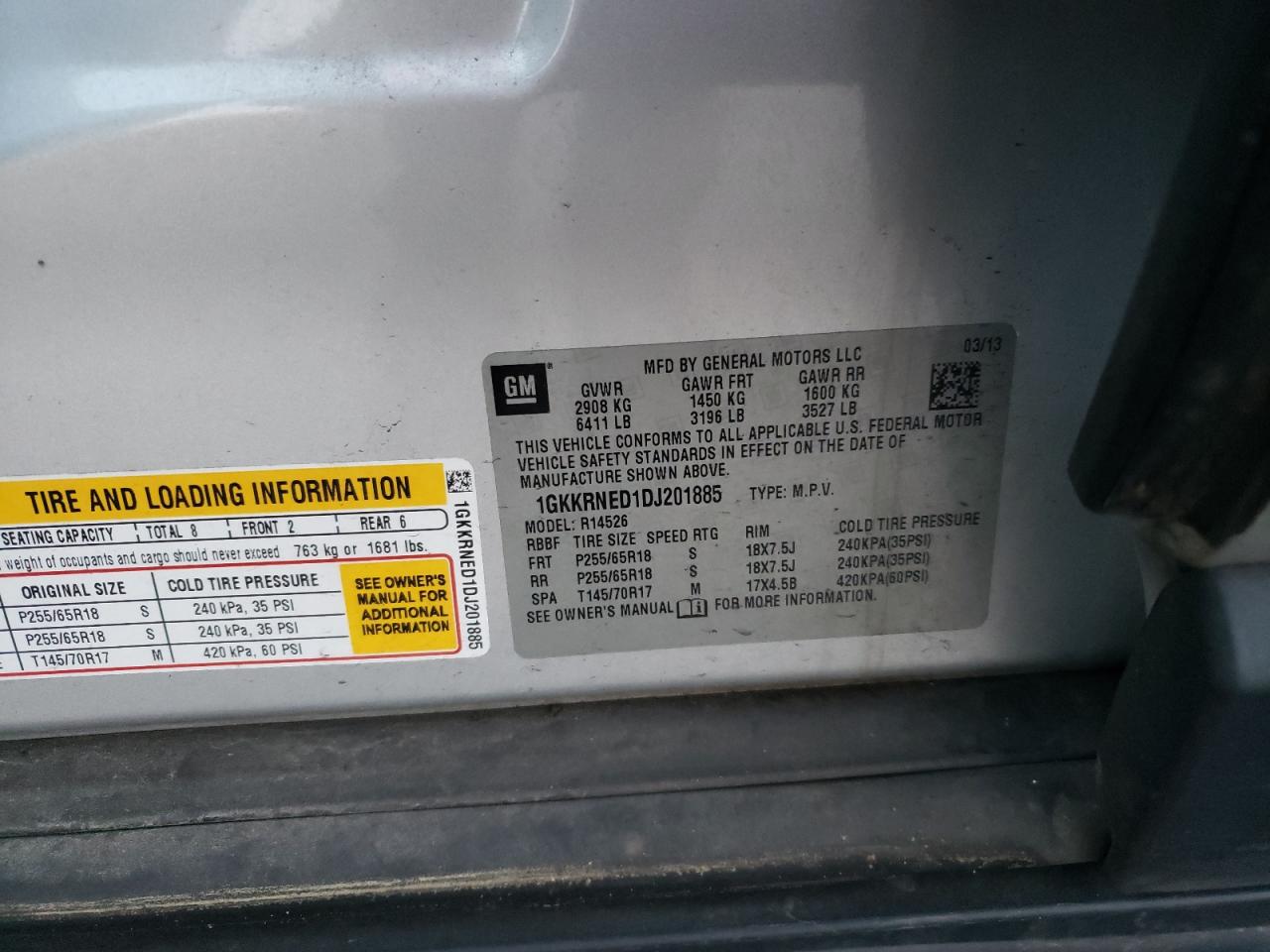 GMC Acadia Sle Image 6