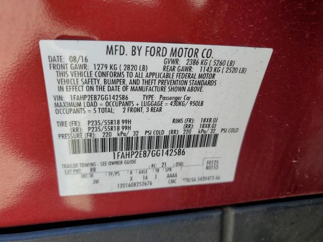 Ford Taurus Sel Image 10