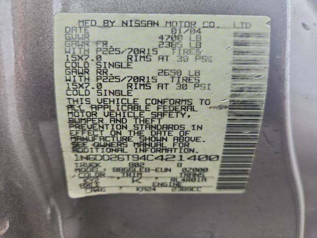 Nissan Frontier King Cab Xe Image 11