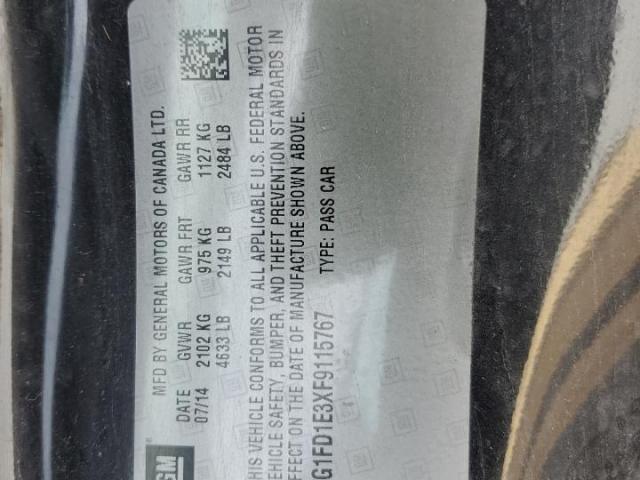 Chevrolet Camaro Lt Image 12