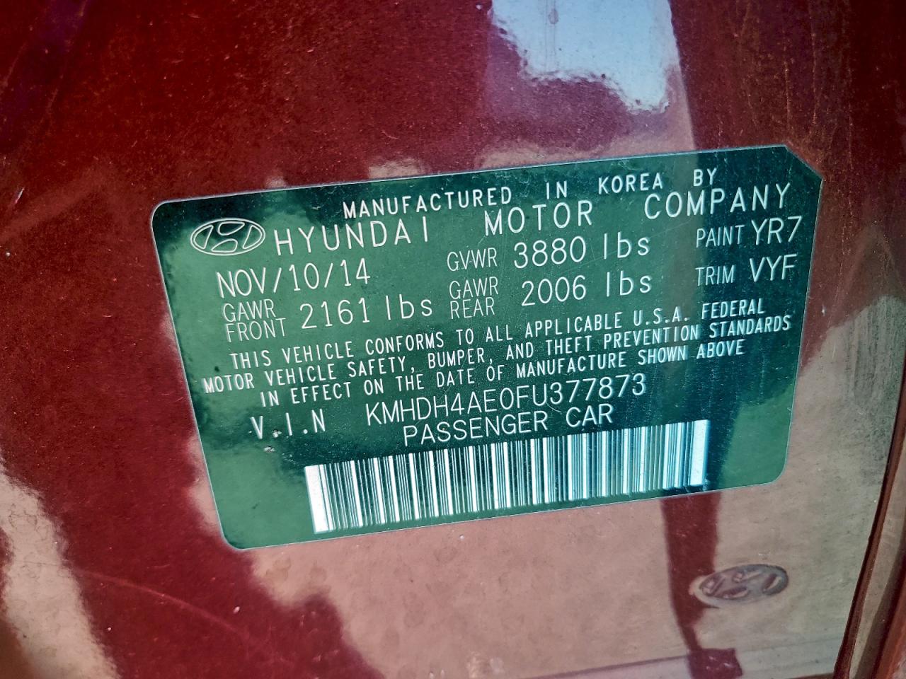 Hyundai ELANTRA Se Image 7