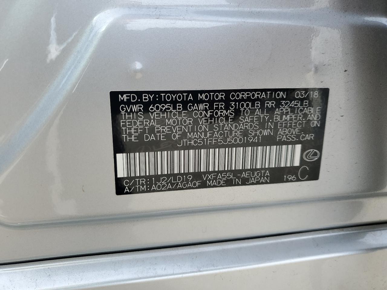 Lexus LS 500 Base Image 10