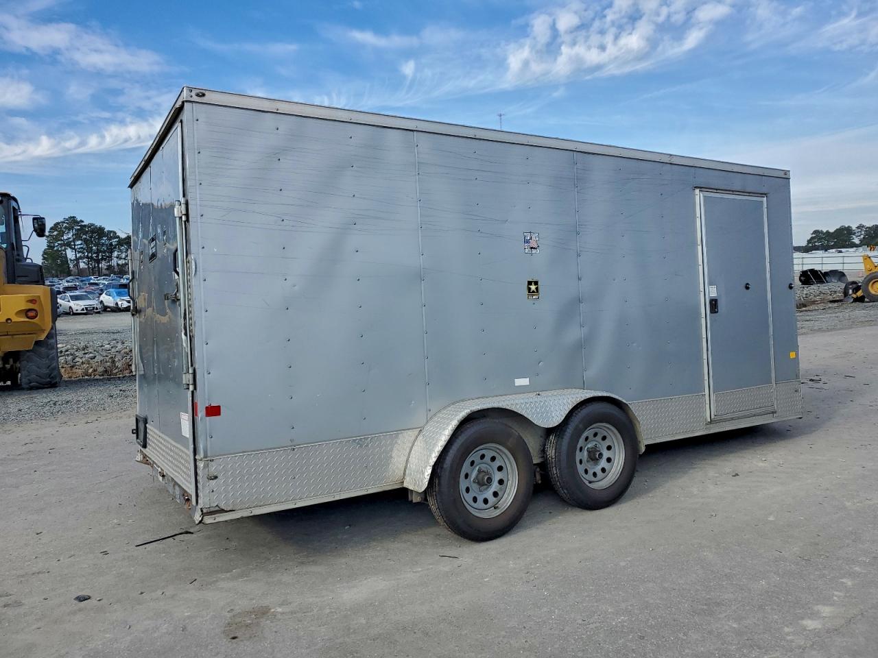 Peach Cargo Trailer Image 6