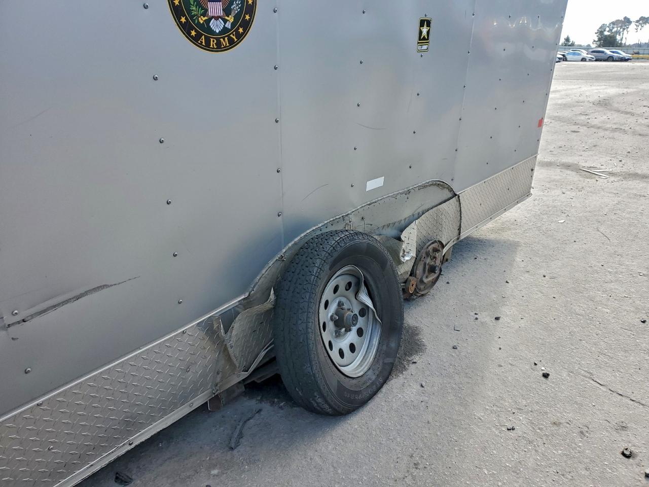 Peach Cargo Trailer Image 7