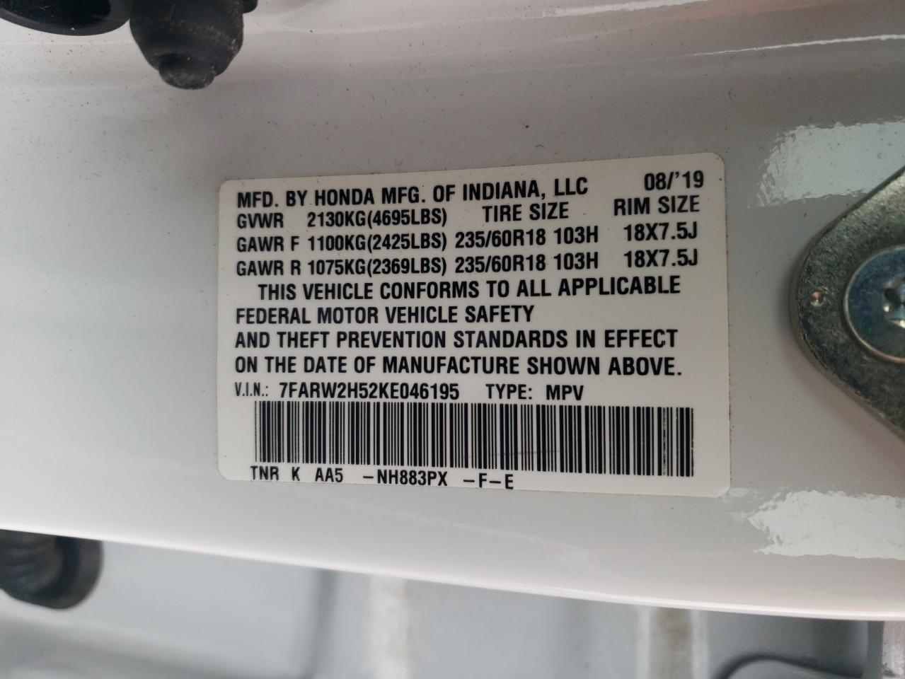 Honda Crv Ex Image 13