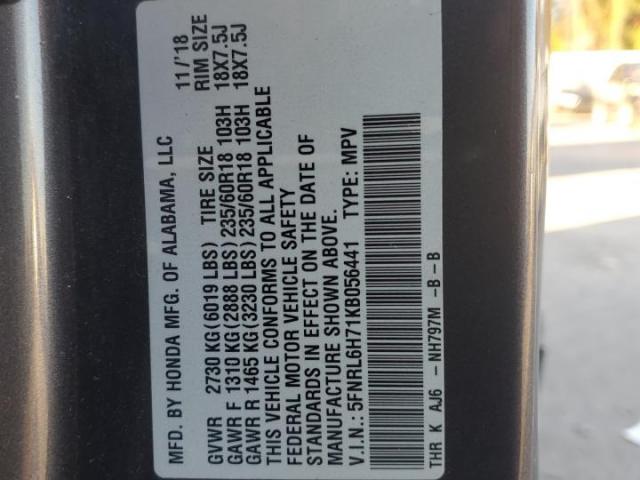 Honda Odyssey Exl Image 2