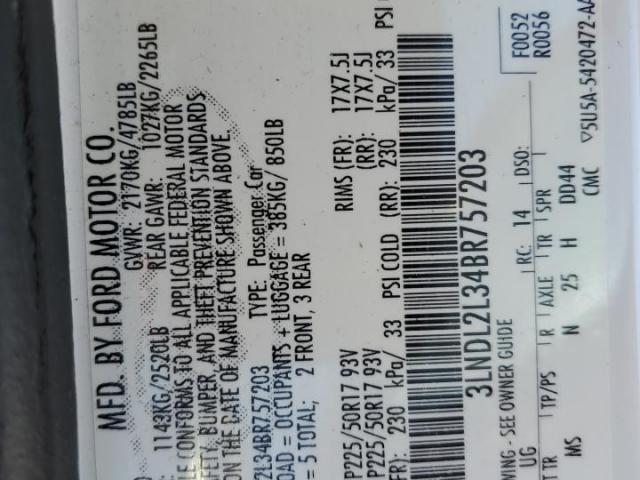 Lincoln MKZ Hybrid Image 11