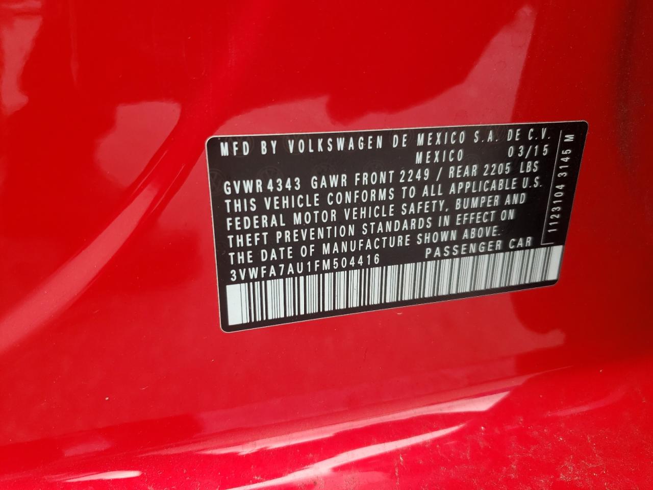 Volkswagen Golf Tdi S Image 5