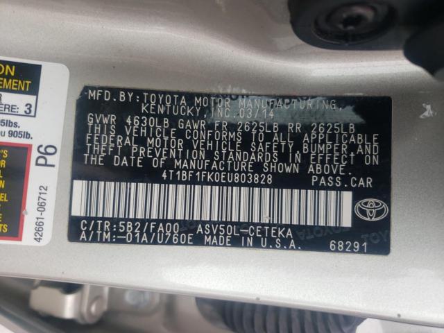 Toyota Camry L Image 8