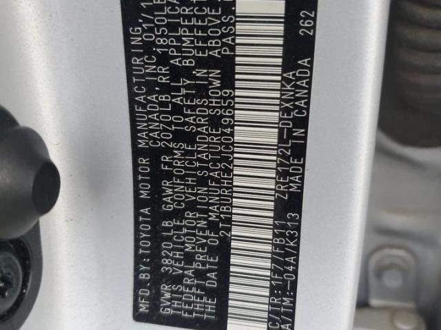 Toyota Corolla L Image 4