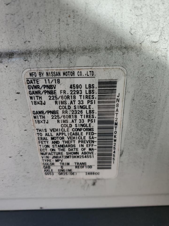 Nissan Rogue S Image 10