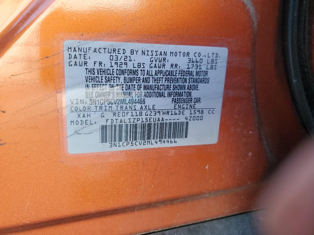 Nissan Kicks Sv Image 7