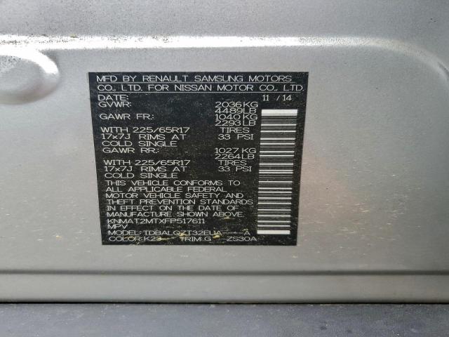 Nissan Rogue S Image 10