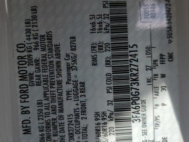 Ford Fusion S Image 6