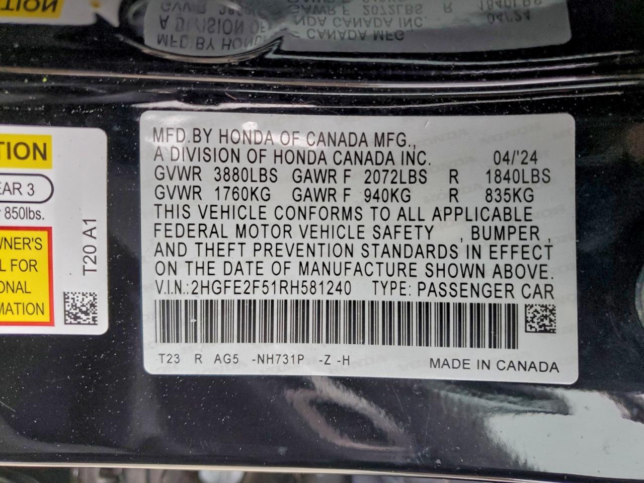 Honda Civic Sport Image 11