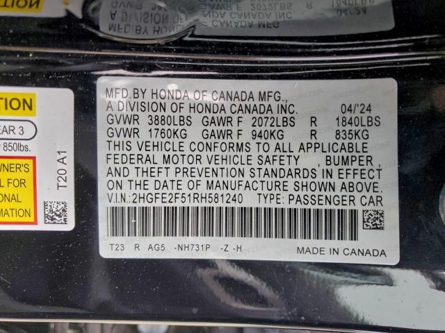 Honda Civic Sport Image 11